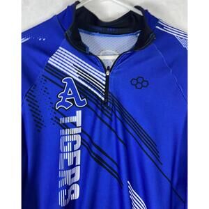 Rudis Tigers Wrestling 1/4 Zip Pullover Athletics Size Medium Long Sleeve Shirt